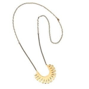 Marisa Mason Santana Brass Necklace